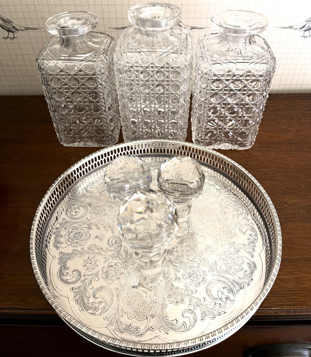 Coromandel Decanter Set By Walker & Hall View XV