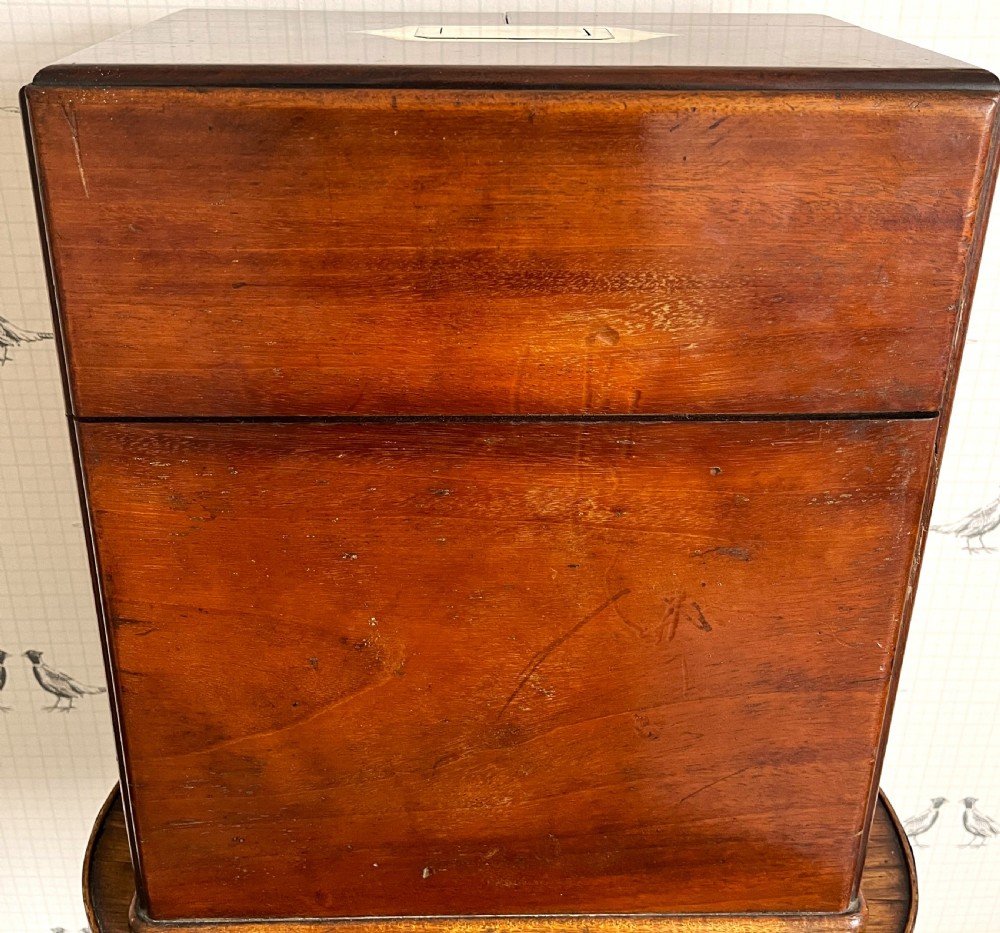 Rare Mahogany Household Apothecary Cabinet View XVIII
