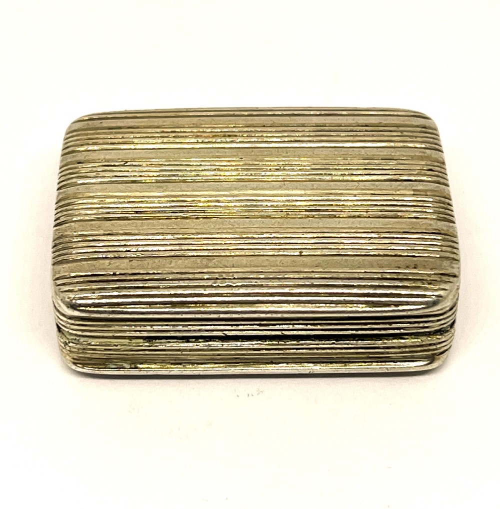 Good Georgian Silver Vinaigrette View II