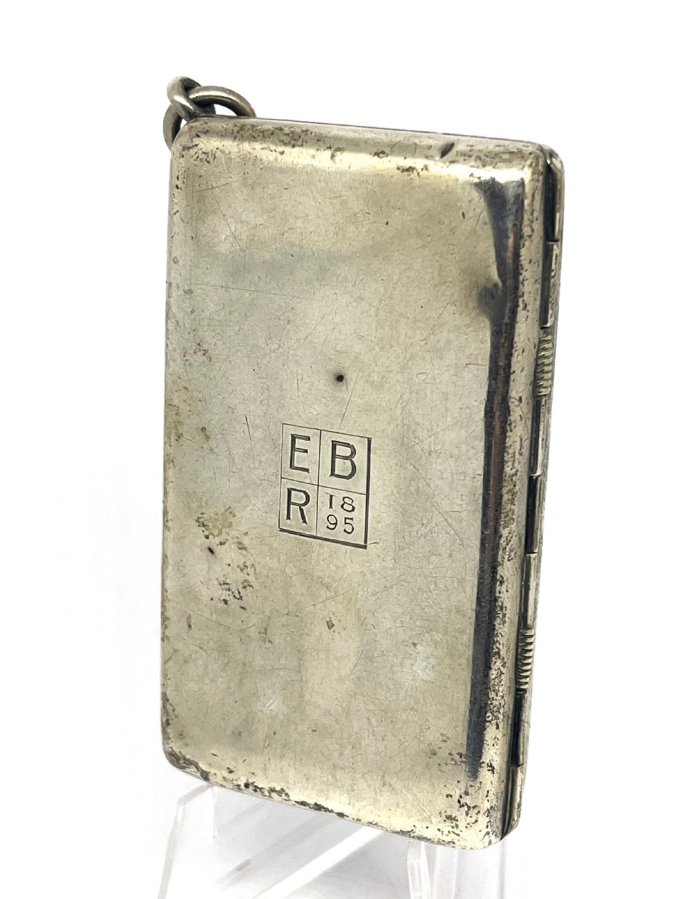 Antique Silver Triple Soversegn Case View II