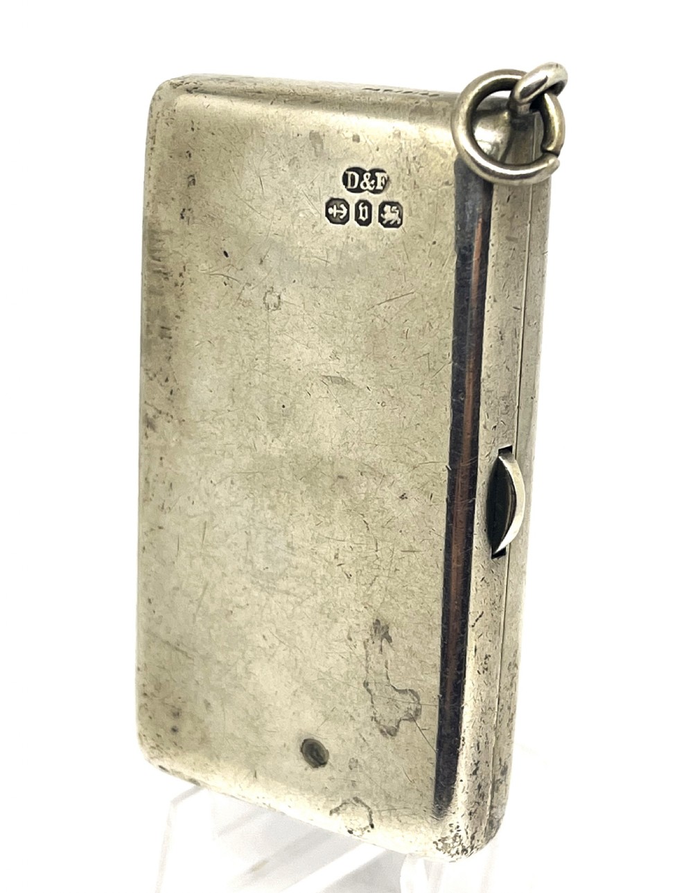 Antique Silver Triple Soversegn Case View IV