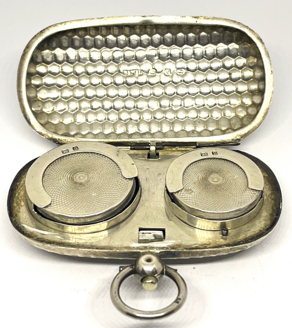 Fine Silver Sovereign & A Half Case