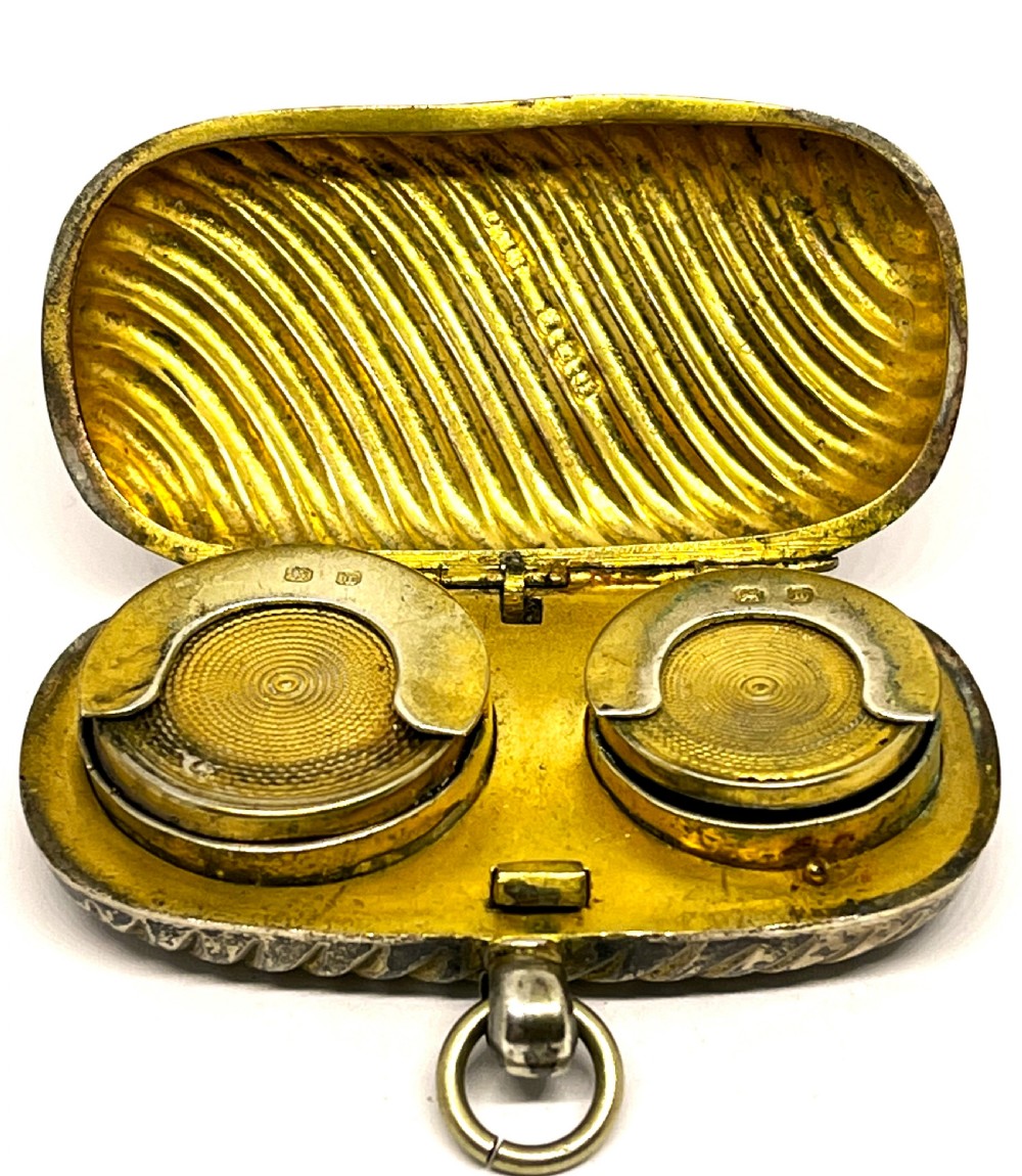 Silver Gilt Sovereign & A Half Case View IV