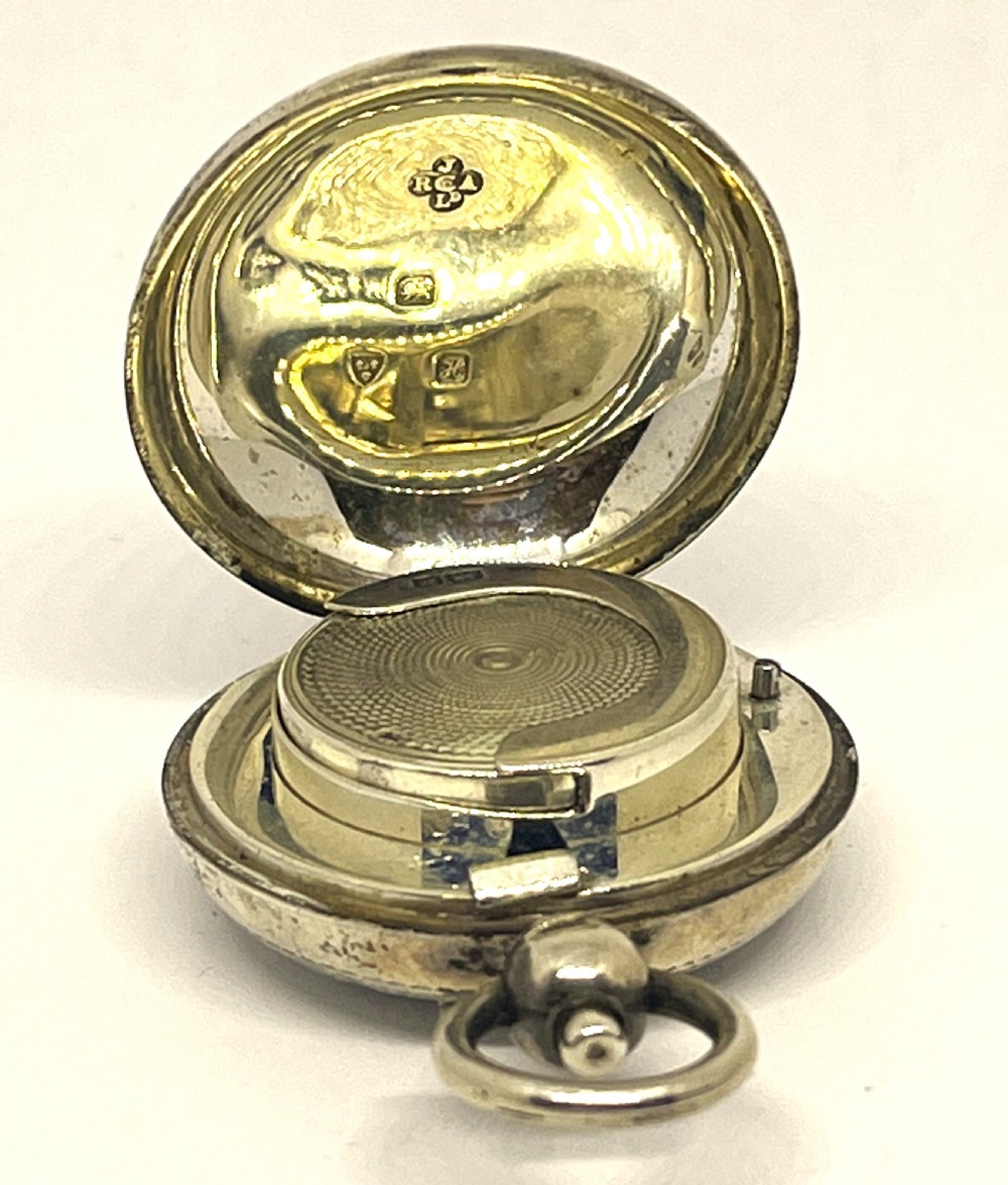 Antique Chester Silver Sovereign Case View III
