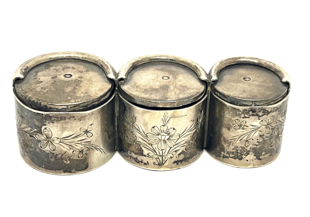 Russian St. Petersburg Silver Coin Holder View II