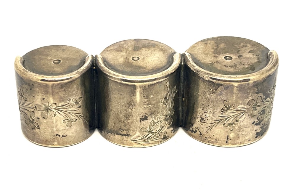 Russian St. Petersburg Silver Coin Holder View III