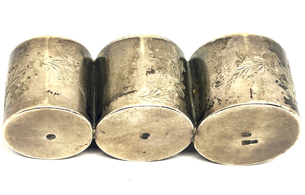 Russian St. Petersburg Silver Coin Holder View IV
