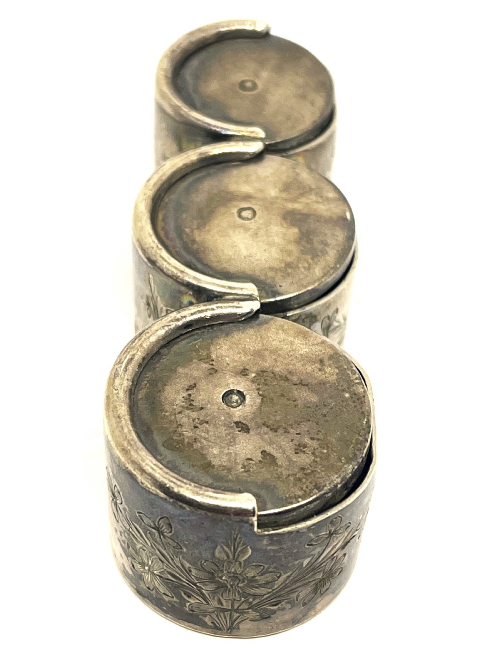 Russian St. Petersburg Silver Coin Holder View V