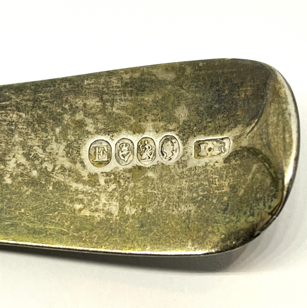 Regency Period Irish Silver Ladles 1825 View III