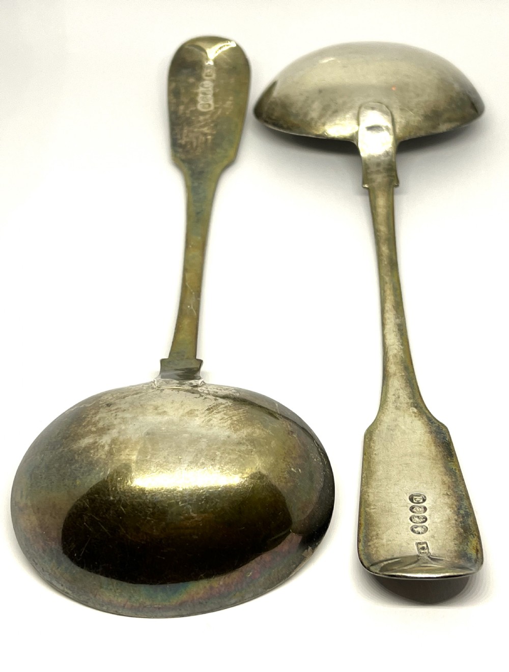 Regency Period Irish Silver Ladles 1825 View VI