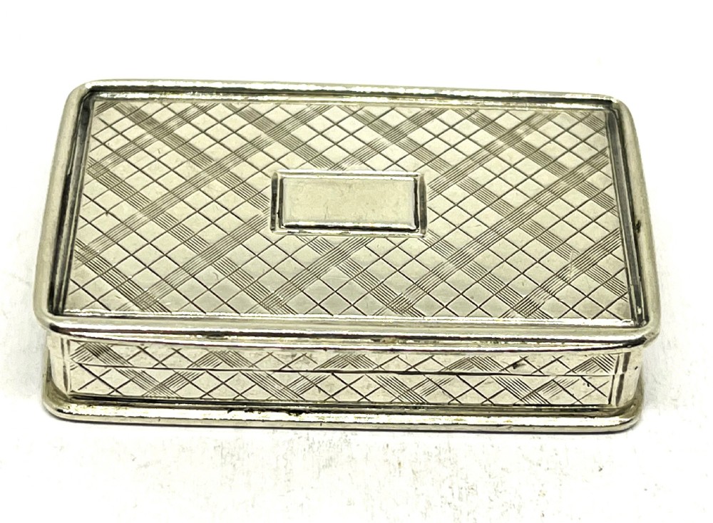 Fine Nathaniel Mills Silver Vinaigrette View III