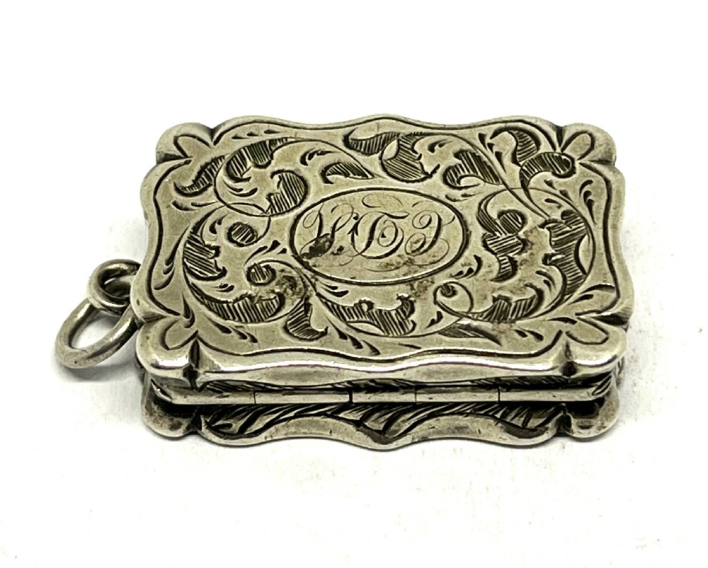 Good Victorian Silver Vinaigrette View II