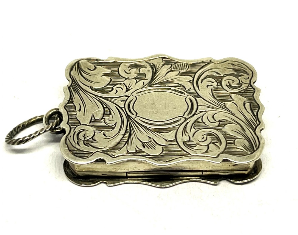 Victorian Silver Vinaigrette View II