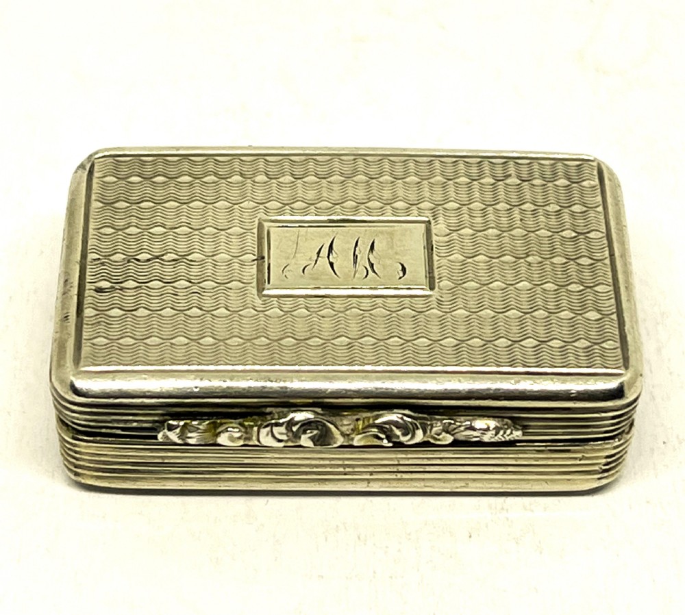 Early Victorian Silver Vinaigrette View II