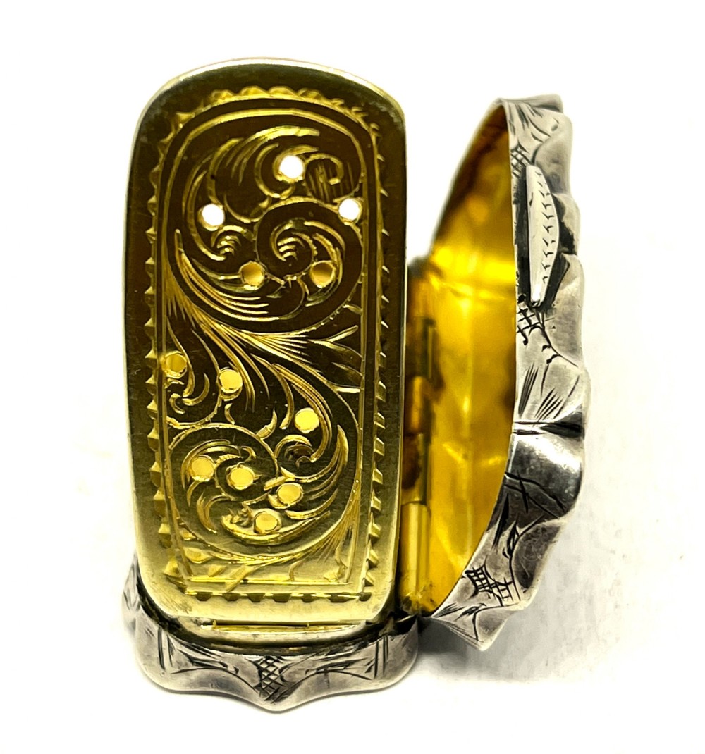 Fine Victorian Silver Vinaigrette