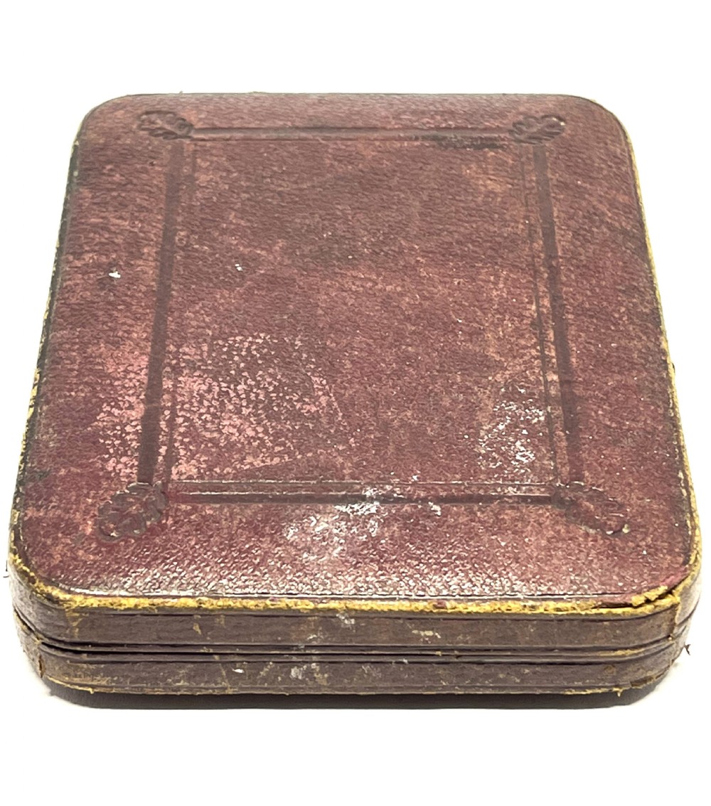 Exquisite Quality Boxed Silver Card Case 1888 View VIII
