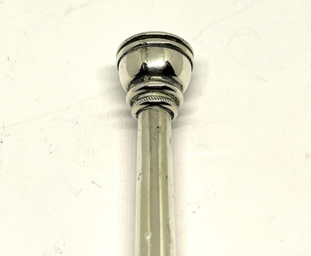 Unusual Chester Silver Candle Snuffer As A Hunting Horn View III