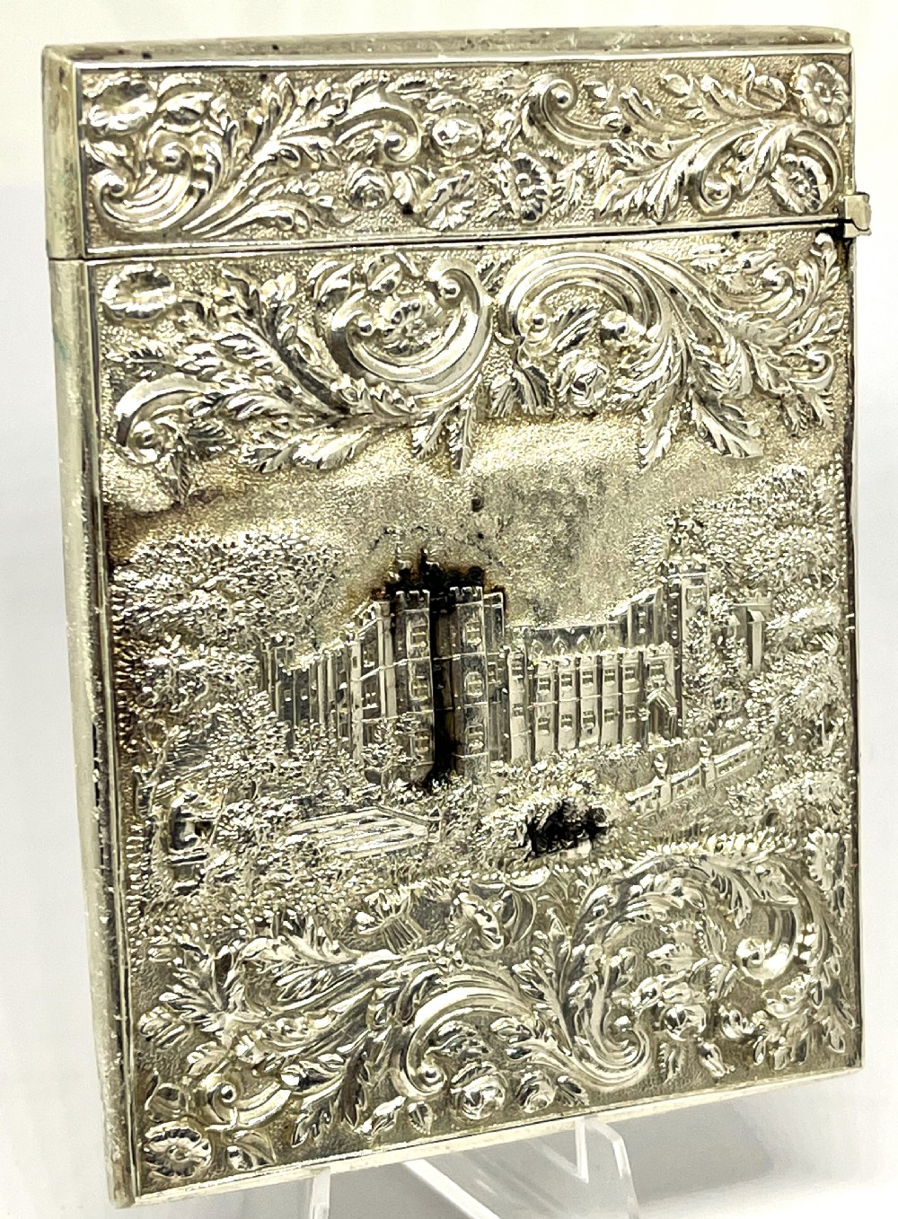 Nathaniel Mills Silver Castle-Top Card Case View III