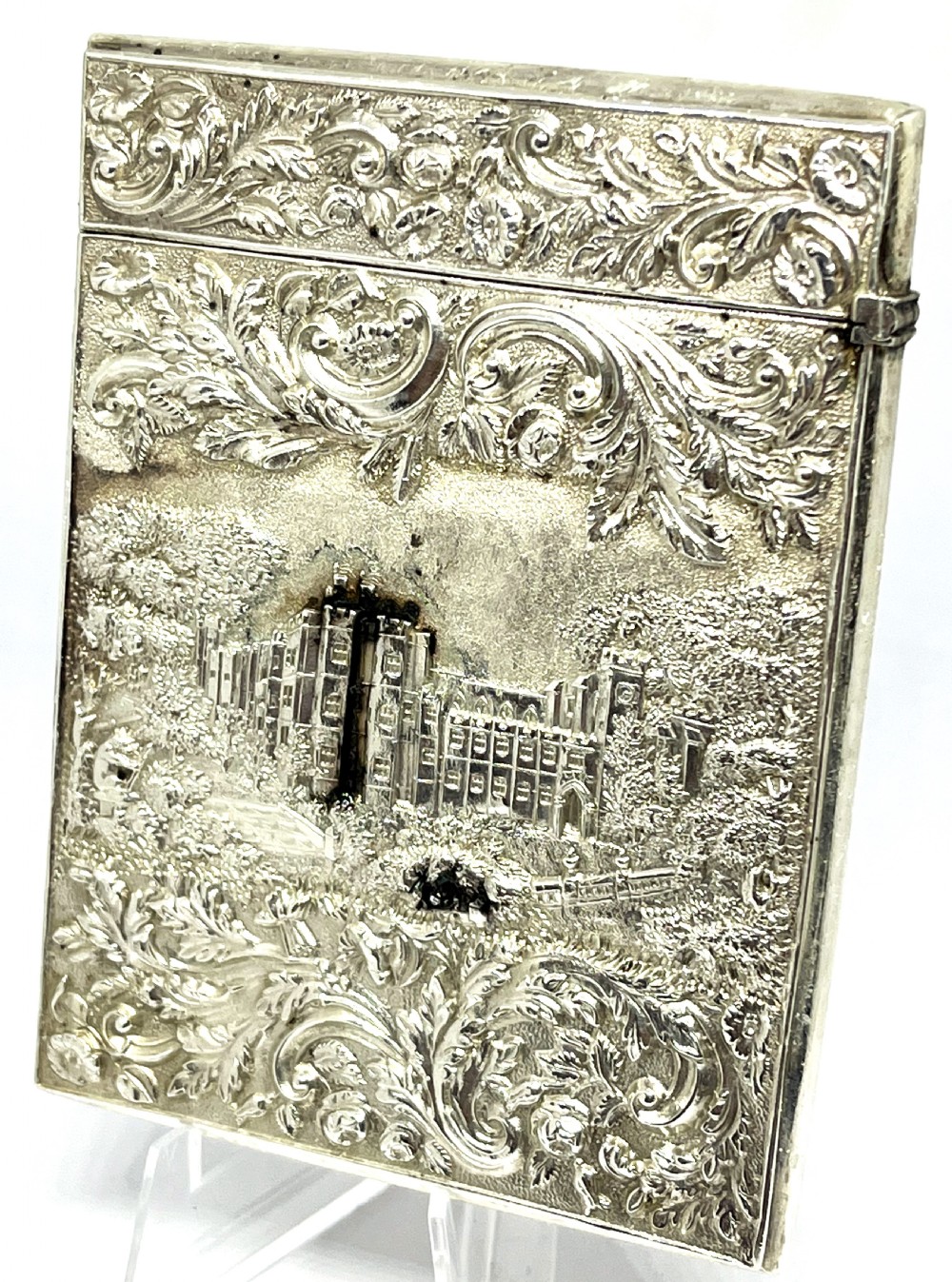 Nathaniel Mills Silver Castle-Top Card Case View IV