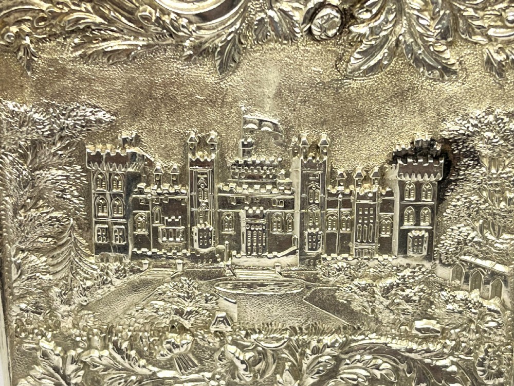 Nathaniel Mills Silver Castle-Top Card Case View VI