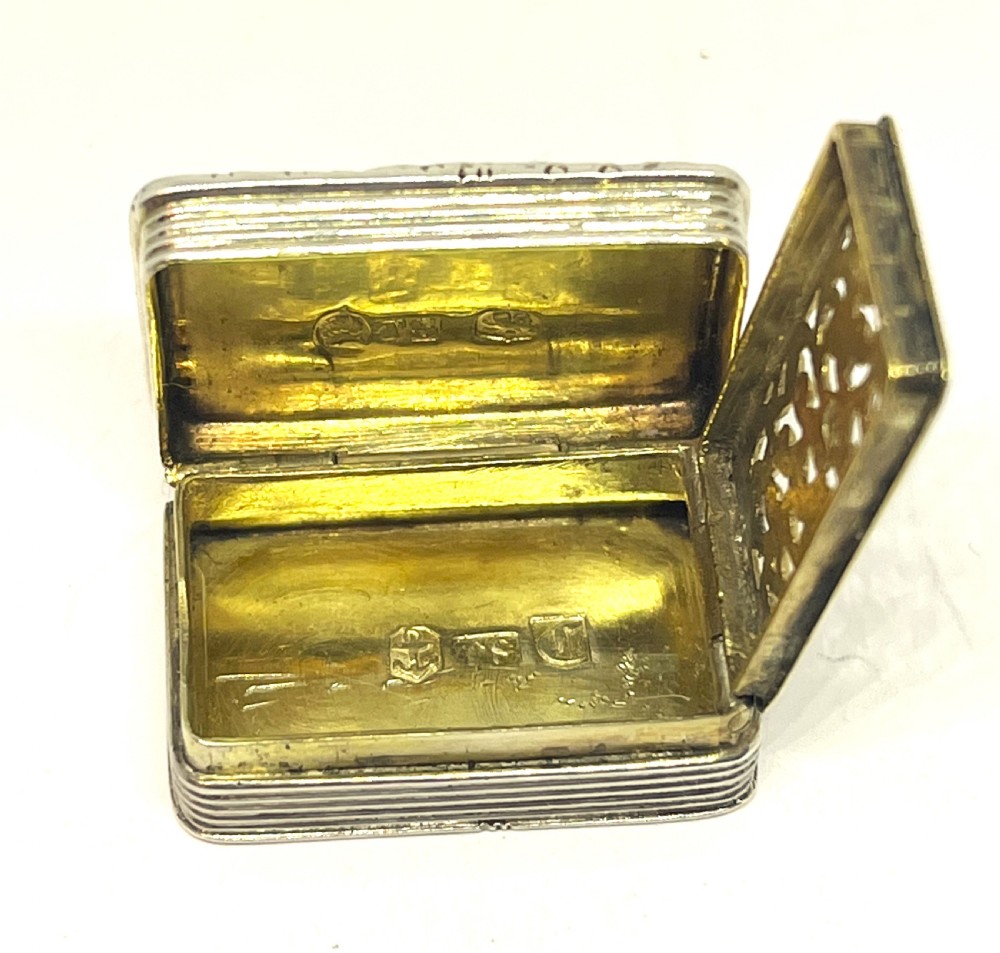 Georgian Silver Vinaigrette View V