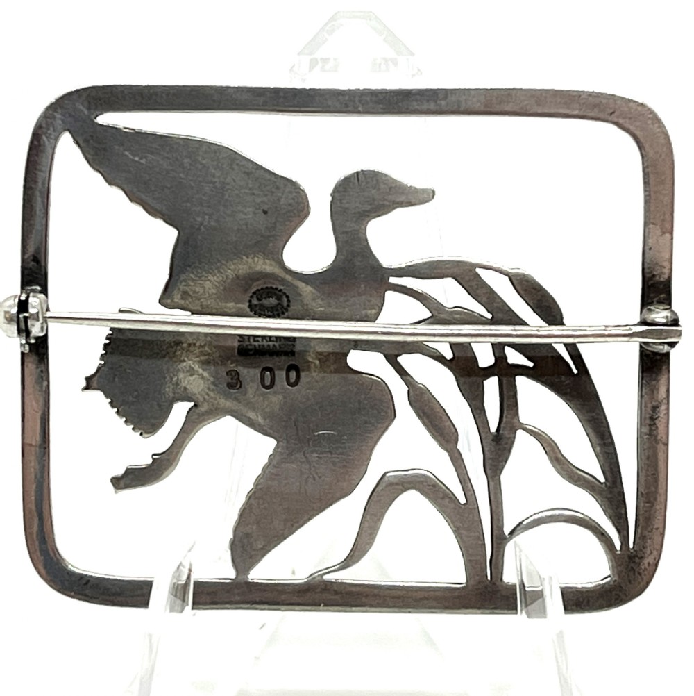 Georg Jensen Silver Brooch View II