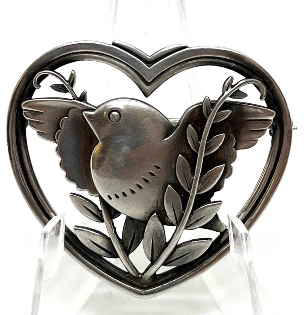 Georg Jensen Silver Brooch No.239