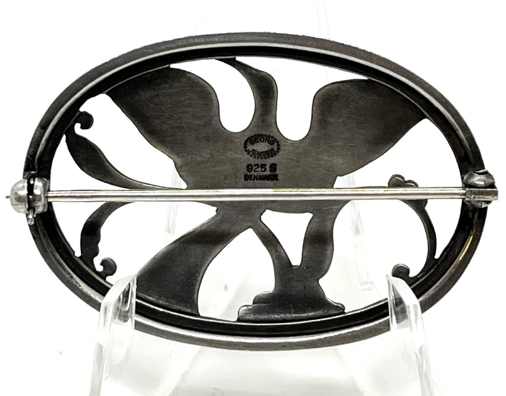 Georg Jensen Silver Brooch No.238 View II