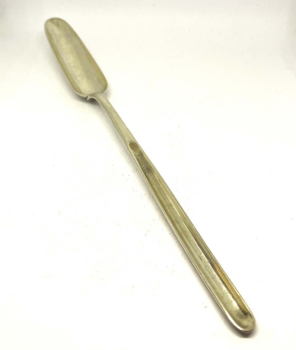 Georgian Silver Marrow Scoop 1772