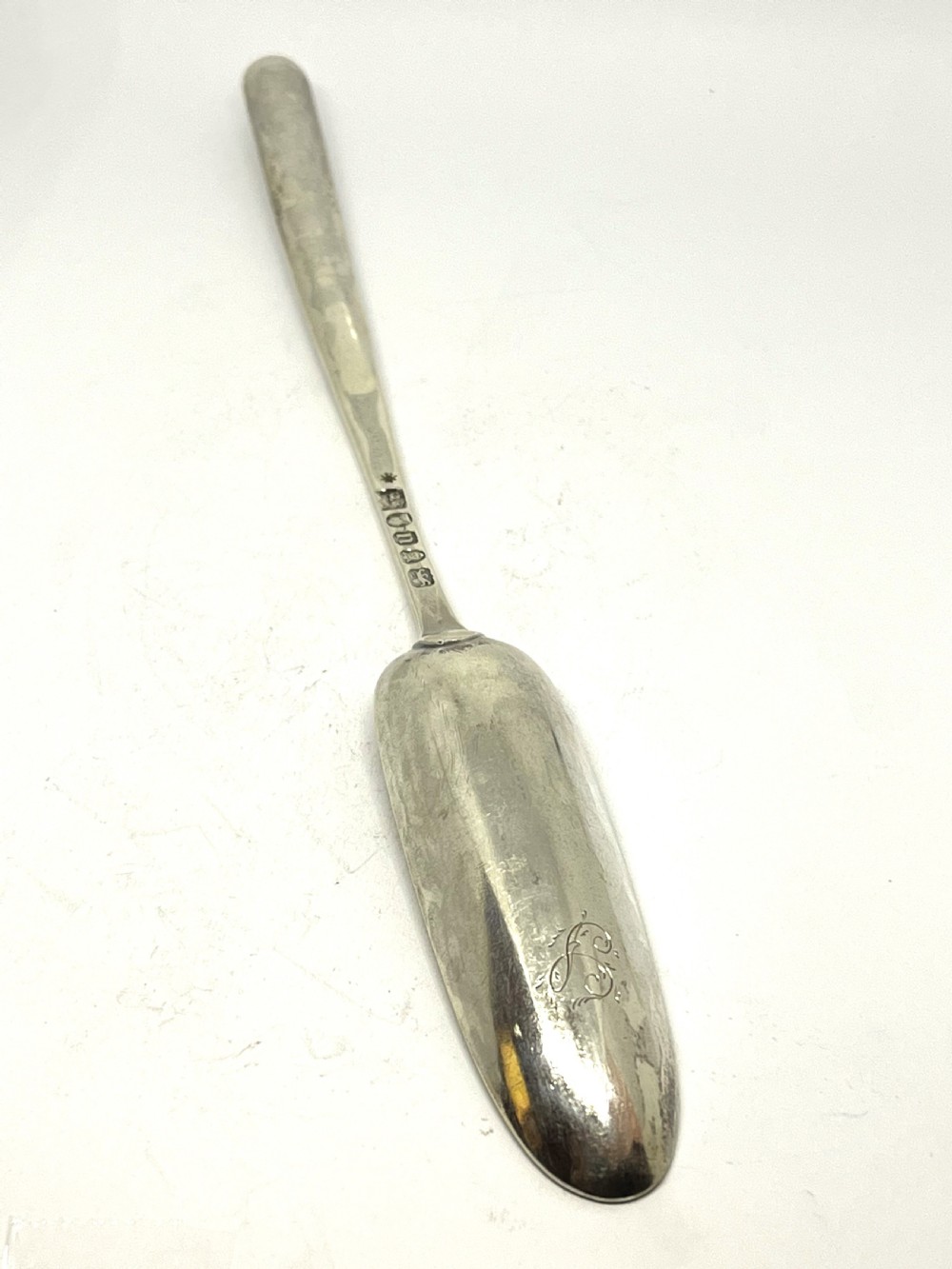 Georgian Silver Marrow Scoop 1795 View II