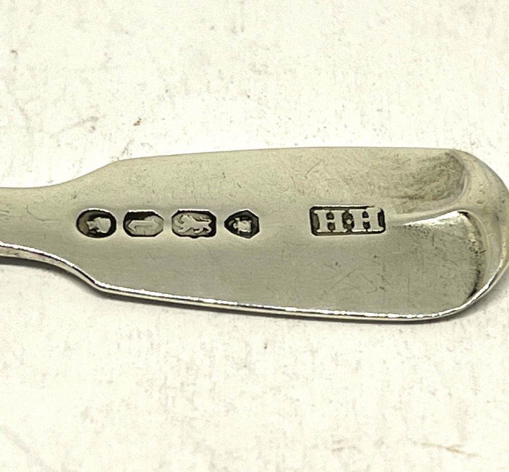 Georgian Silver Caddy Spoon 1790 View III