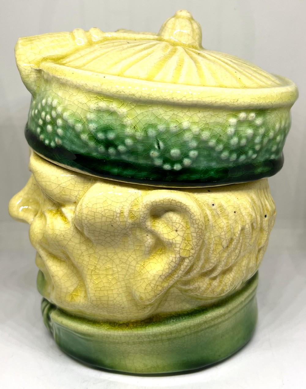 Victorian Majolica Humidor View III