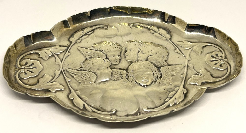 Silver Quarterfoil Pin Tray William Comyns View II