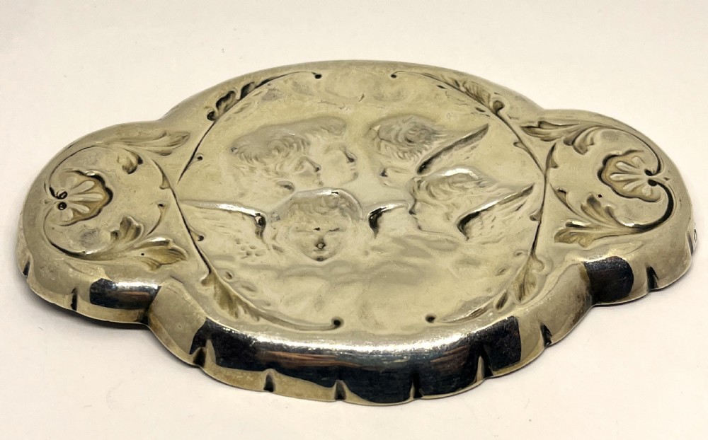 Silver Quarterfoil Pin Tray William Comyns View III