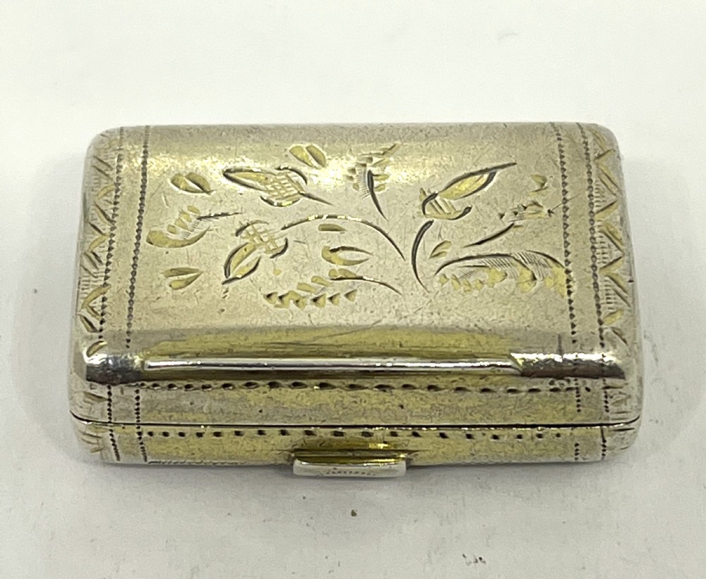 Antique Silver Vinaigrette Modelled As A Purse View III