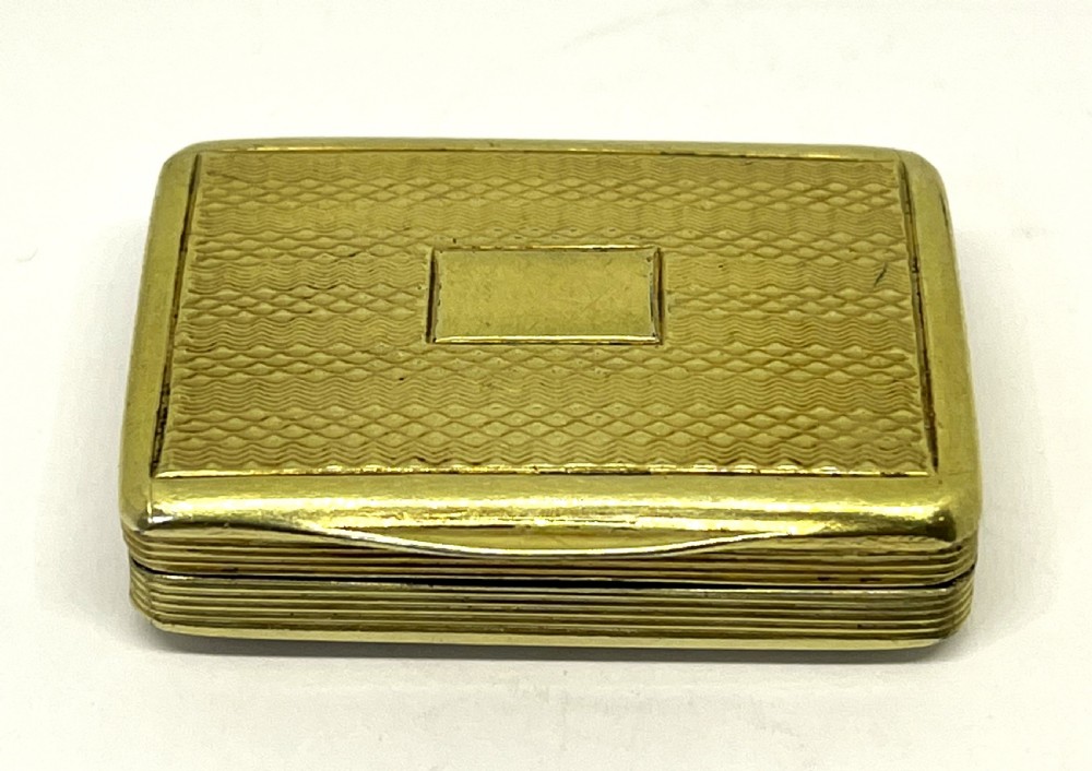 Victorian Silver Gilt Vinaigrette View II