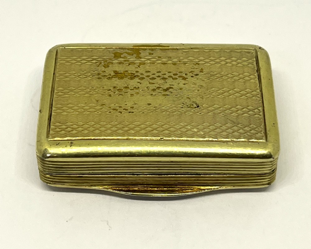 Victorian Silver Gilt Vinaigrette View III