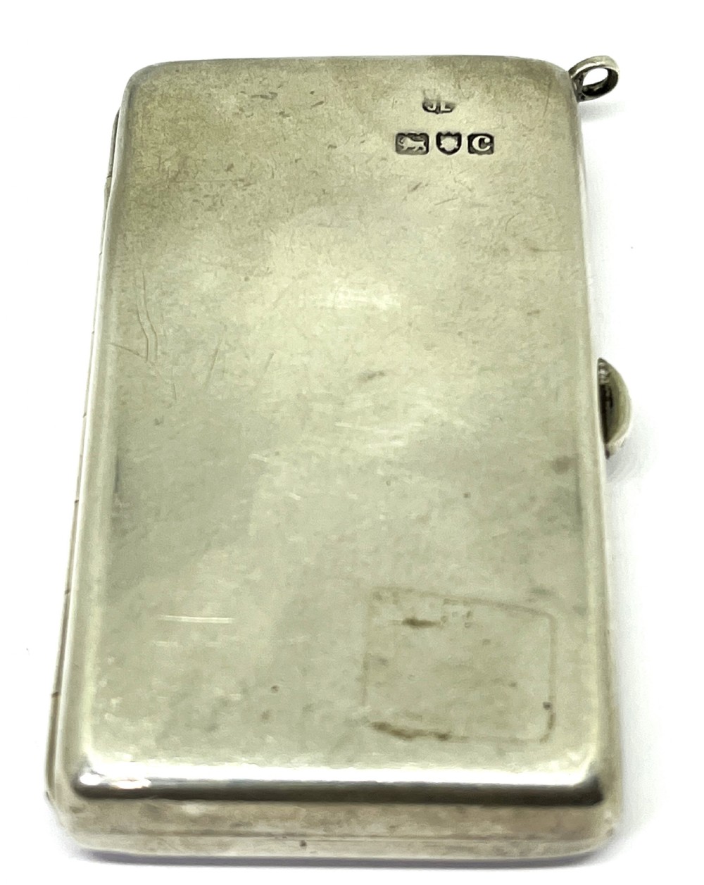 Goldsmiths & Silversmiths Combination Triple Sovereign & Stamp Case View II