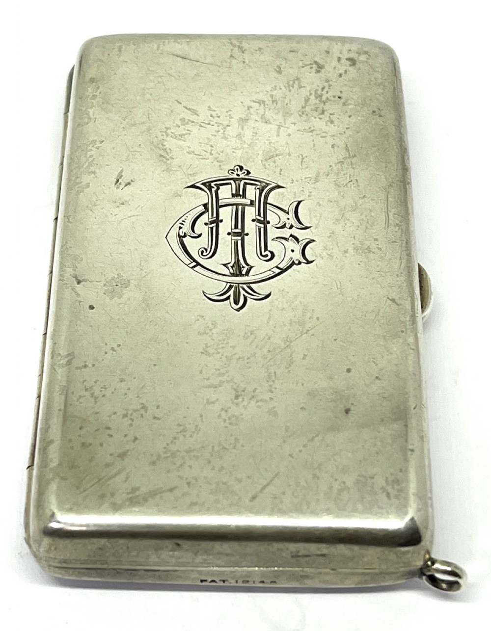 Goldsmiths & Silversmiths Combination Triple Sovereign & Stamp Case View III