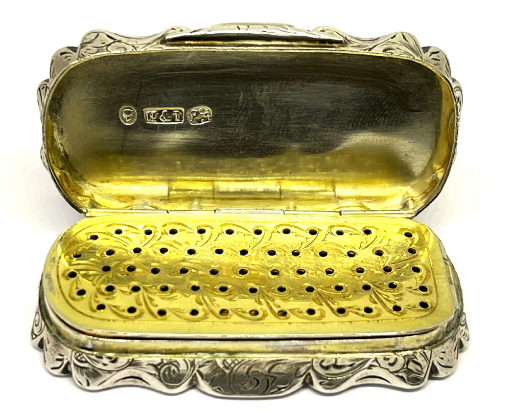 Fine Victorian Silver Vinaigrette