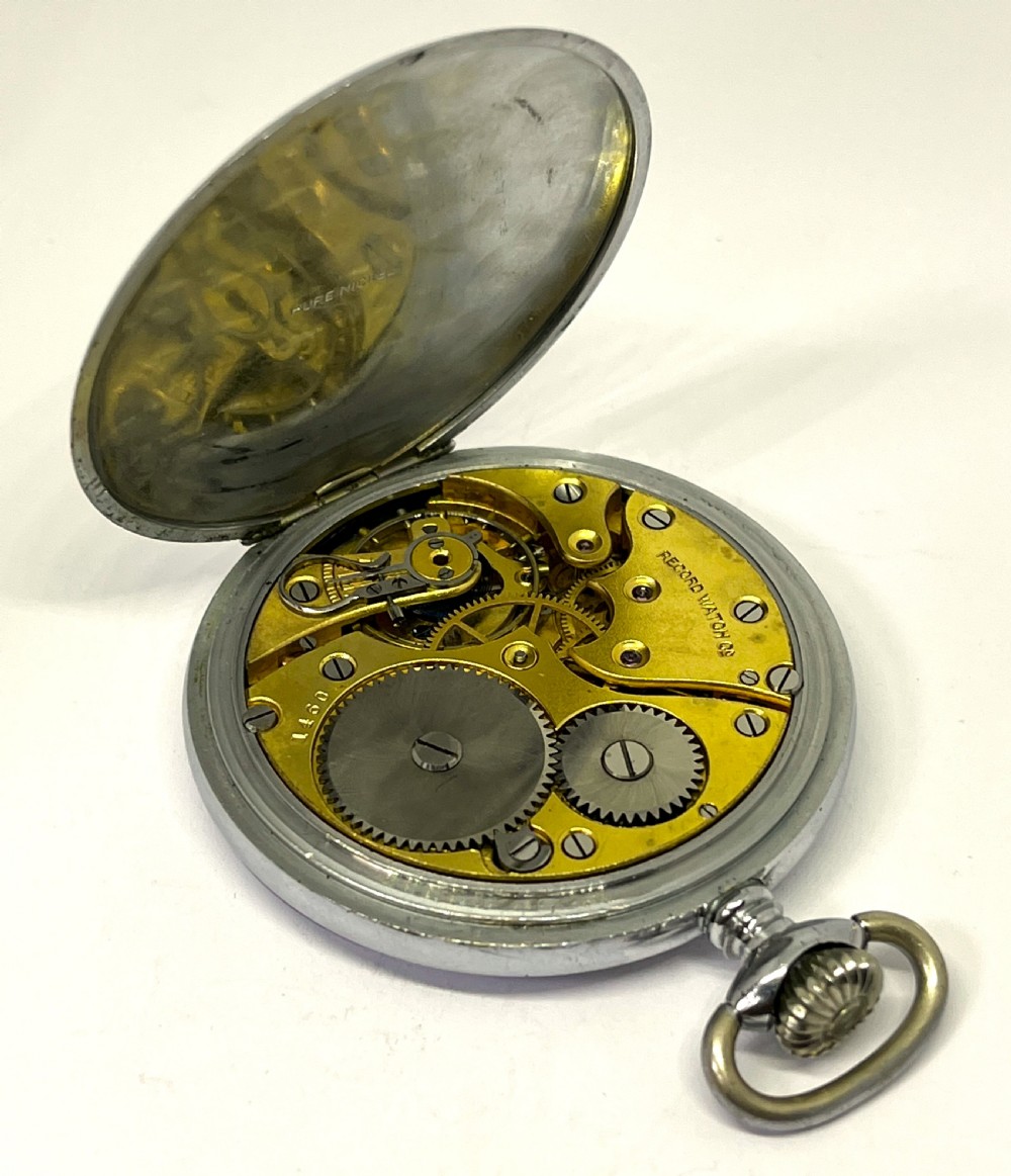  Pocket Watch By Record Watch Co. View IV