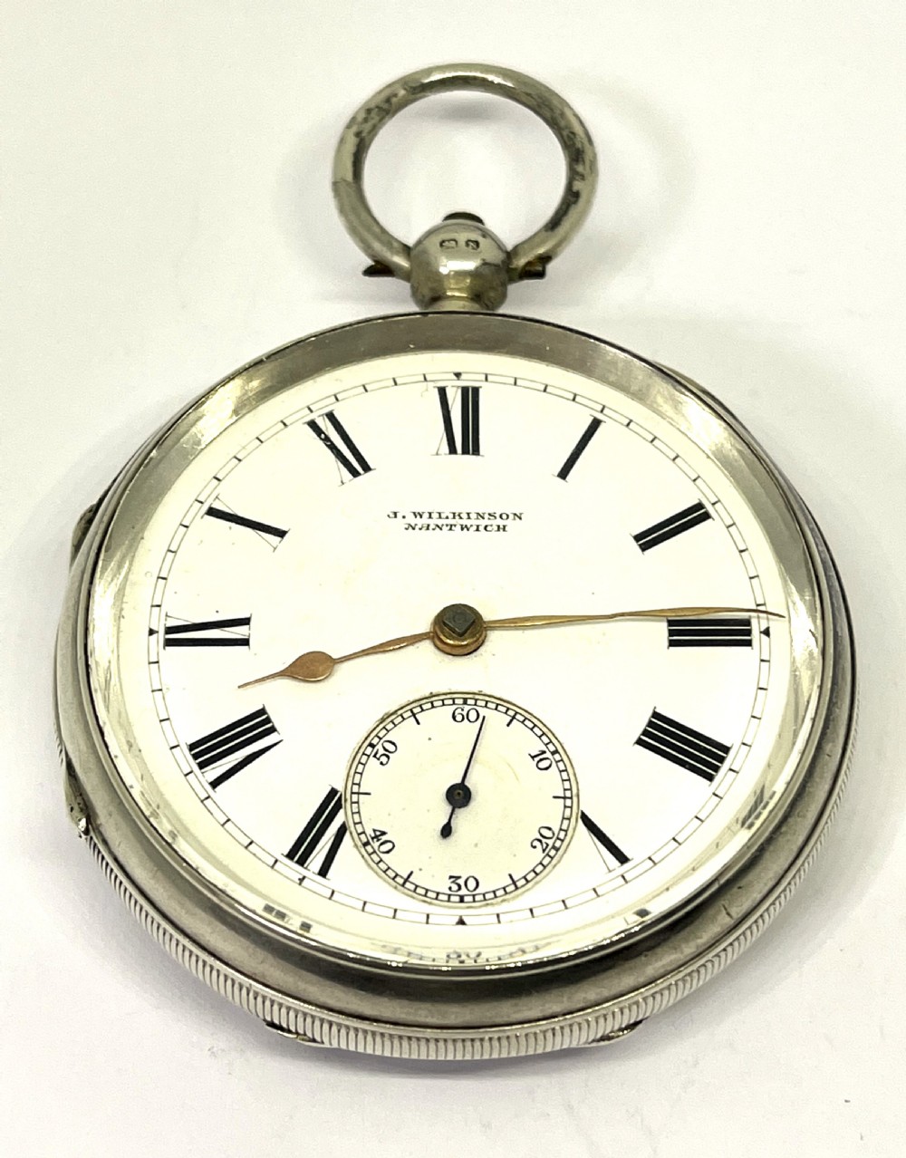 Antique Chester Silver Pocket Watch
