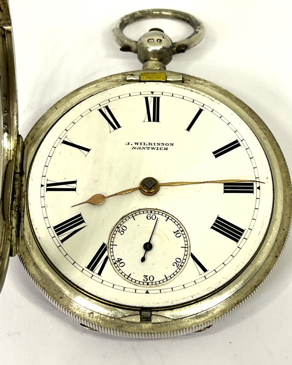 Antique Chester Silver Pocket Watch View II