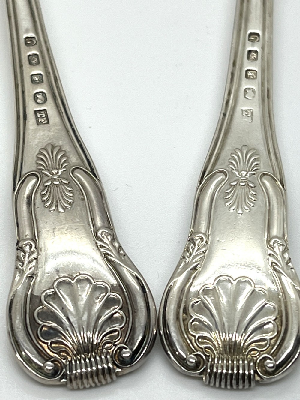 Good Pair Of Irish Silver Sauce Ladles 1827 View VII