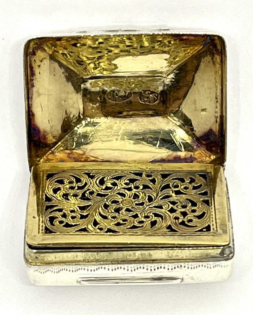 George III Silver Vinaigrette