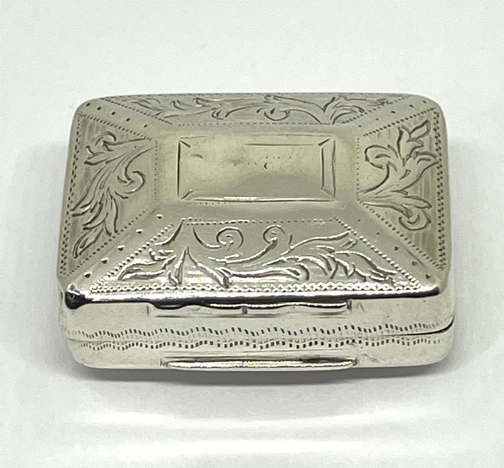 George III Silver Vinaigrette View II