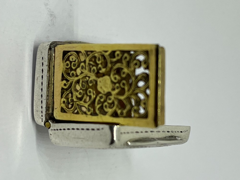 Georgian Silver Vinaigrette View IV