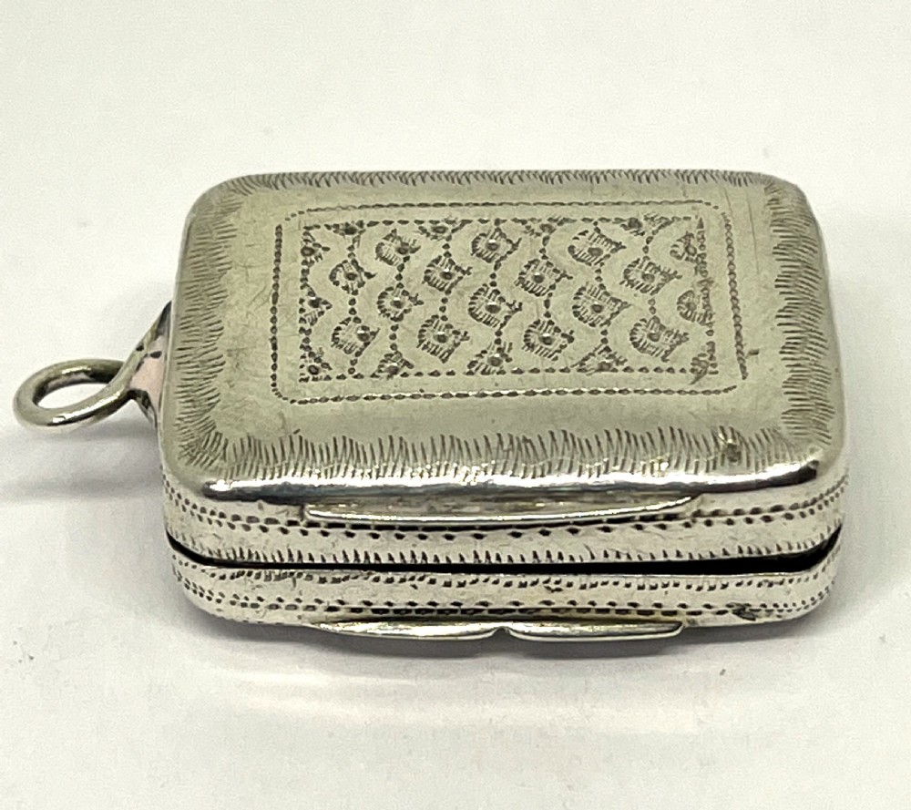 Georgian Silver Vinaigrette View VI