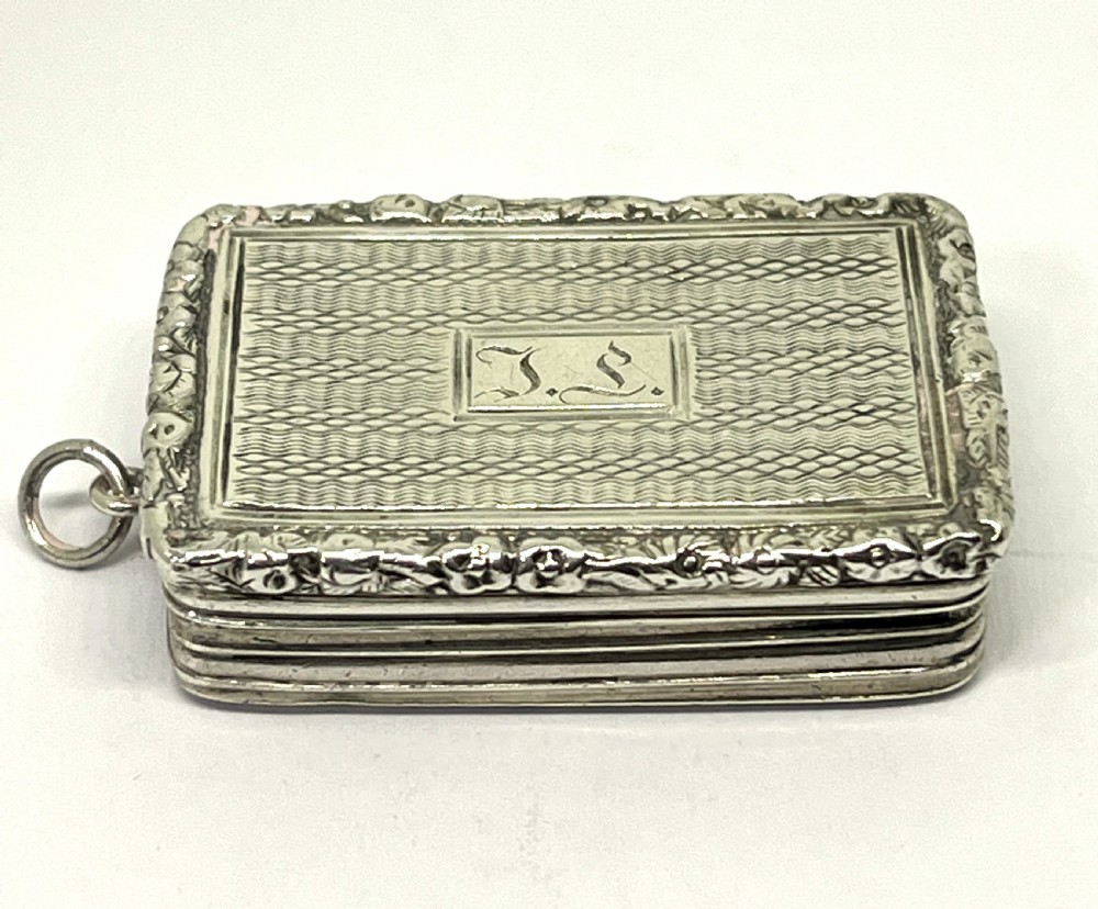George IV Silver Vinaigrette View II