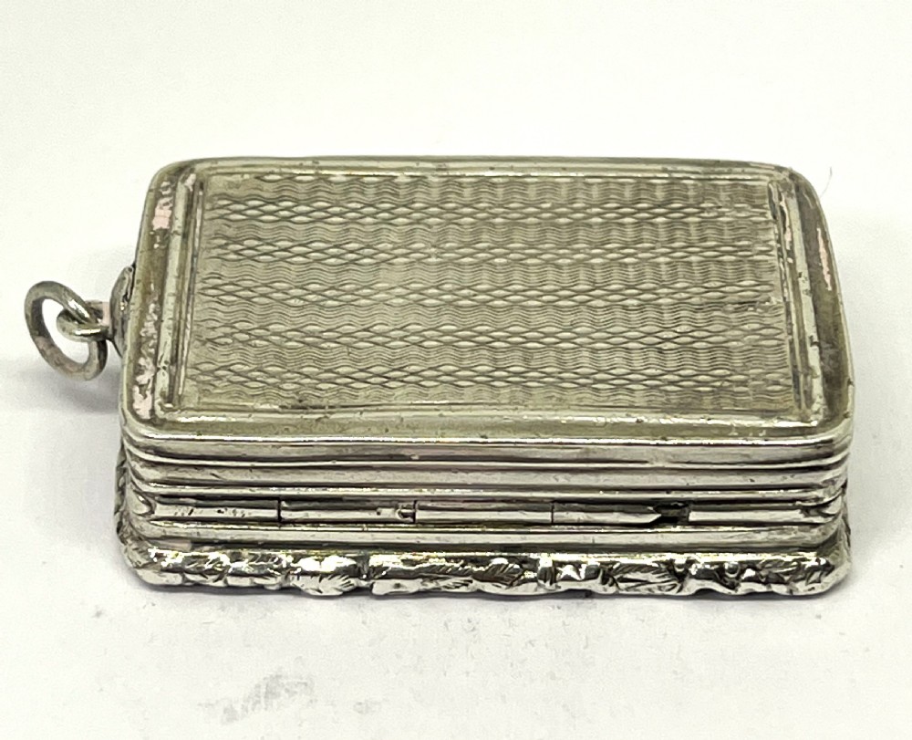 George IV Silver Vinaigrette View V